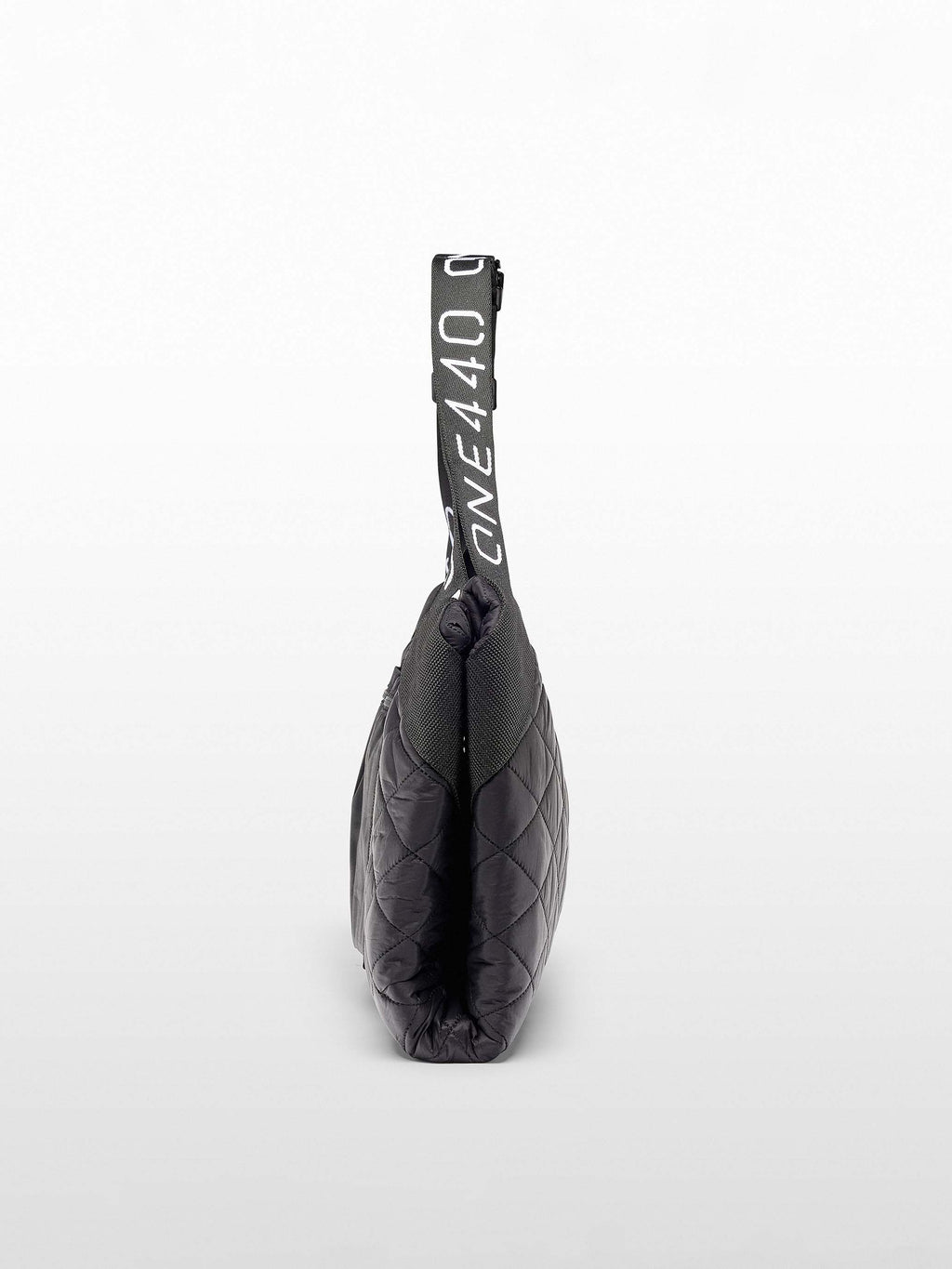 Black one440 bag with branding on a white background